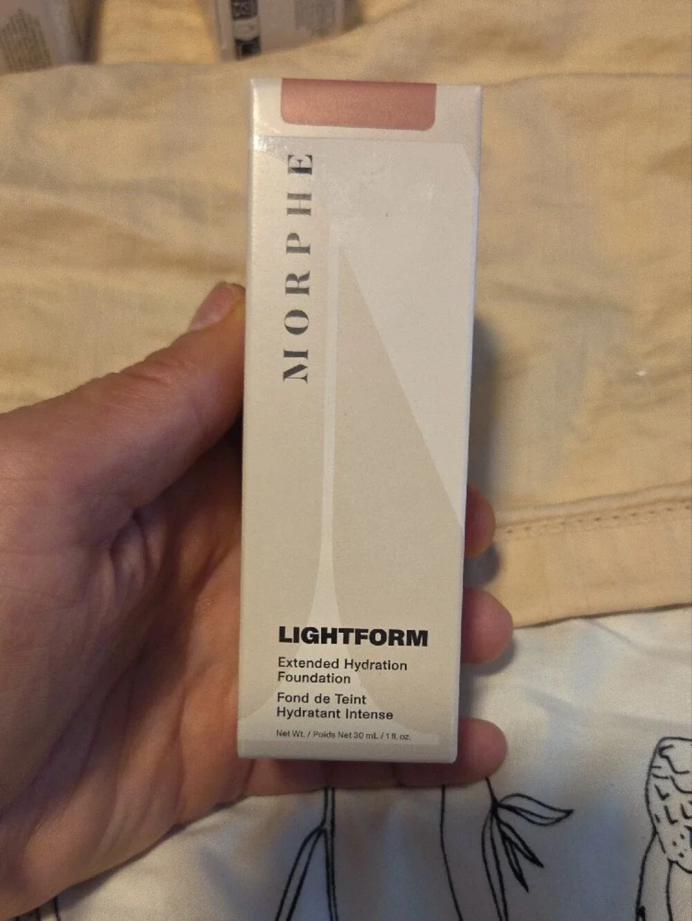 Morphe Lightform Extended Hydration Foundation — NIB Sealed TAN 19C